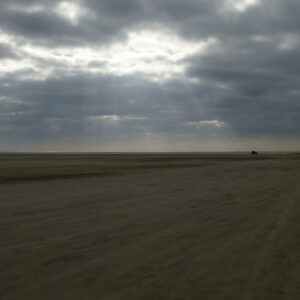 Der riesige Strand