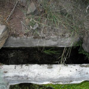 Wasserkanal im Barranco Seco