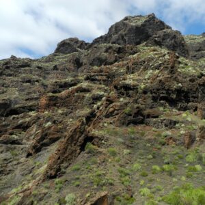 Felsenwände im Barranco Seco
