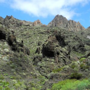 Felsenwände im Barranco Seco