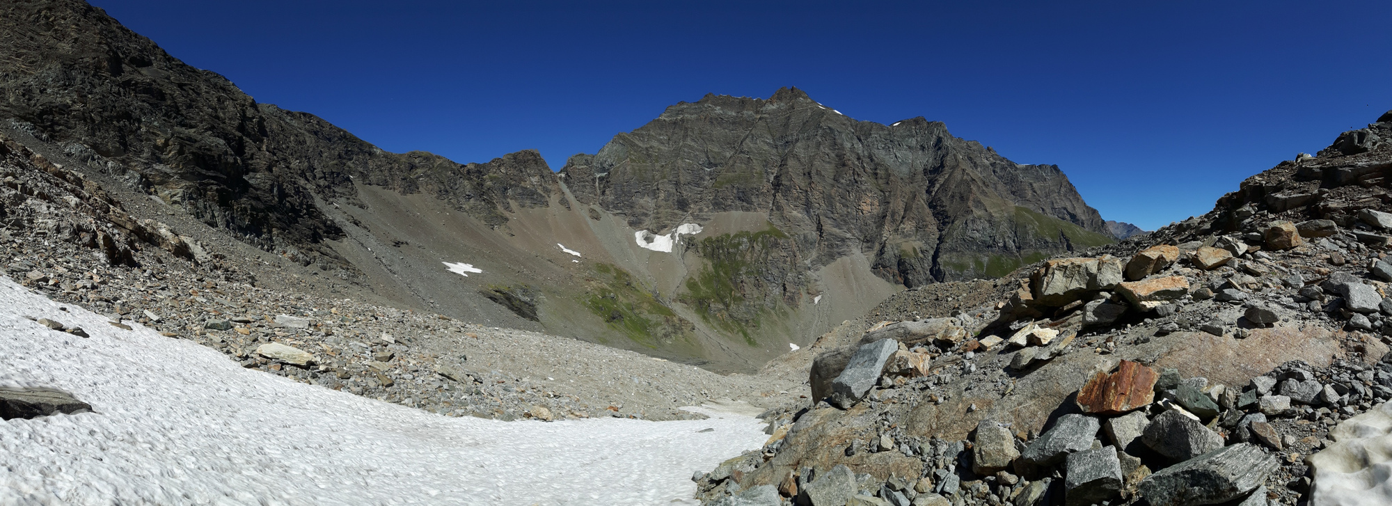 Panorama Ghiacciaio della Losa
