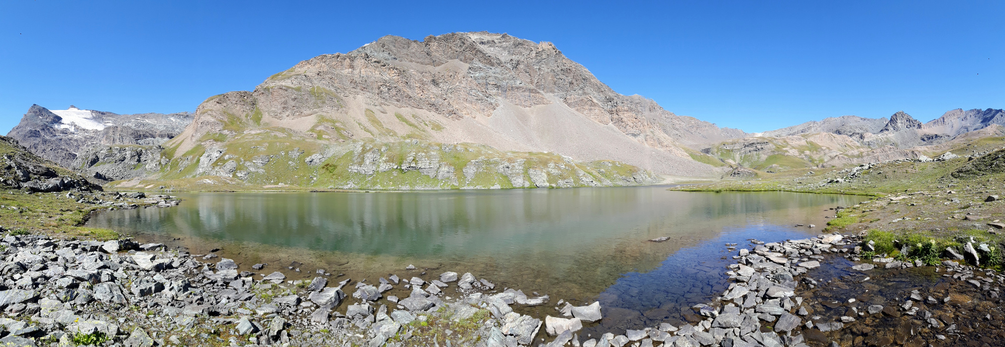 Panoramablick über den Lago Leità