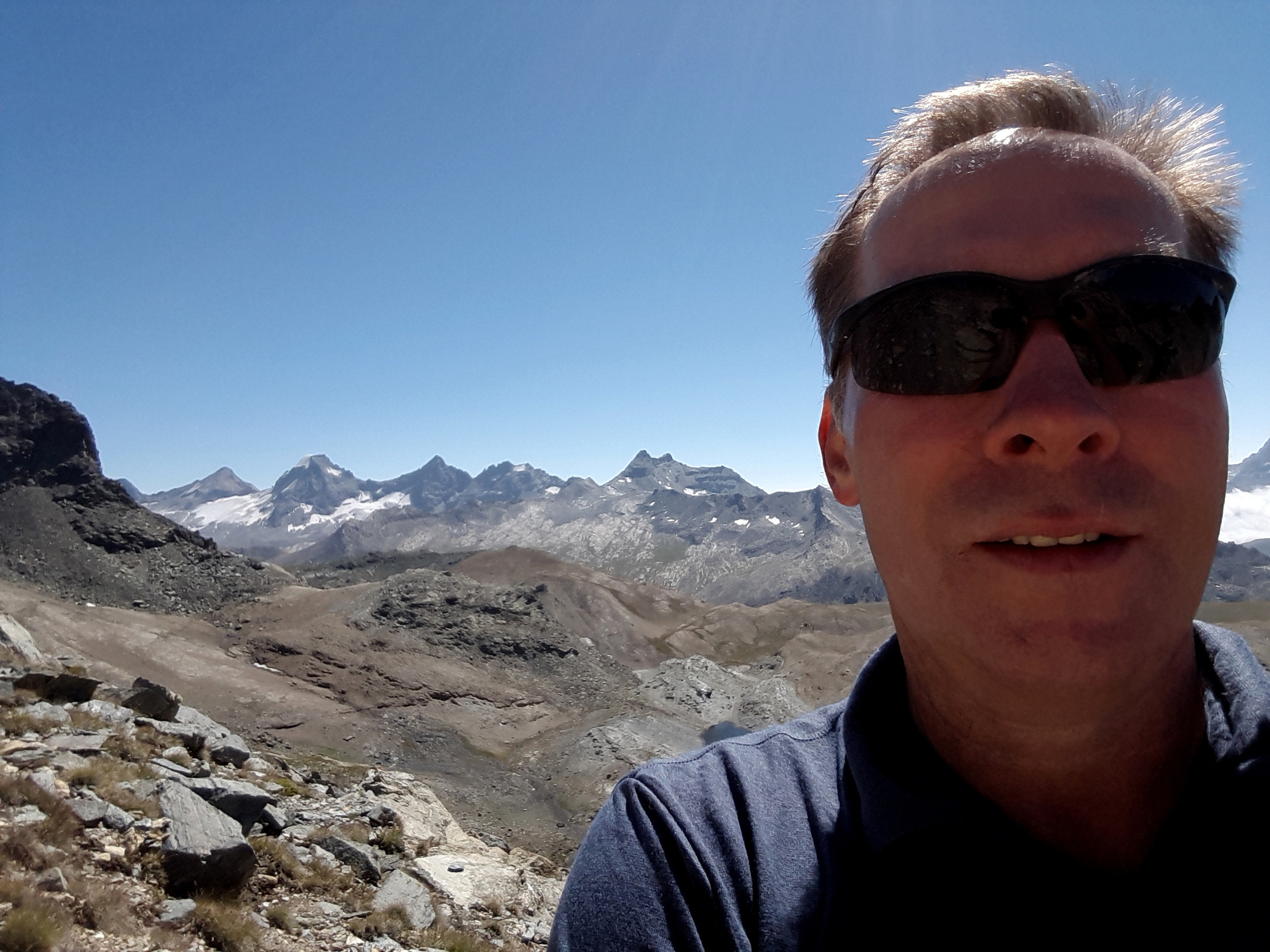 Rast auf dem Col Rosset