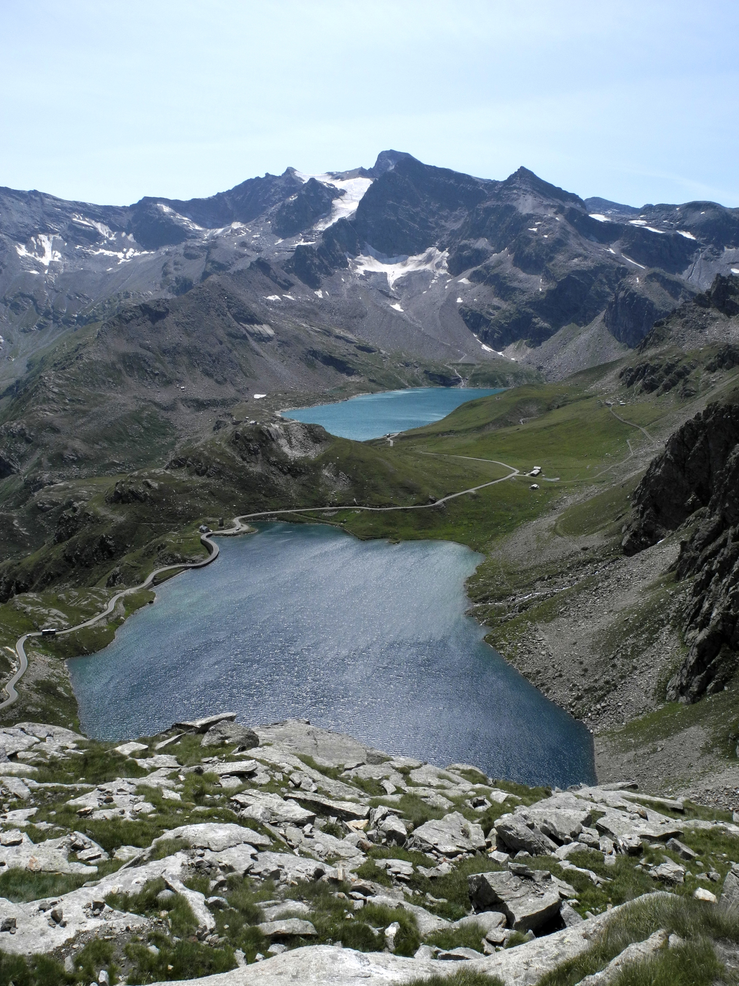 Die beidne Stauseen Agnel & Serrù