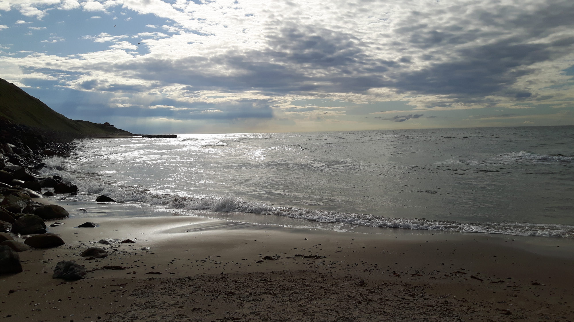 Am Strand von Lønstrup