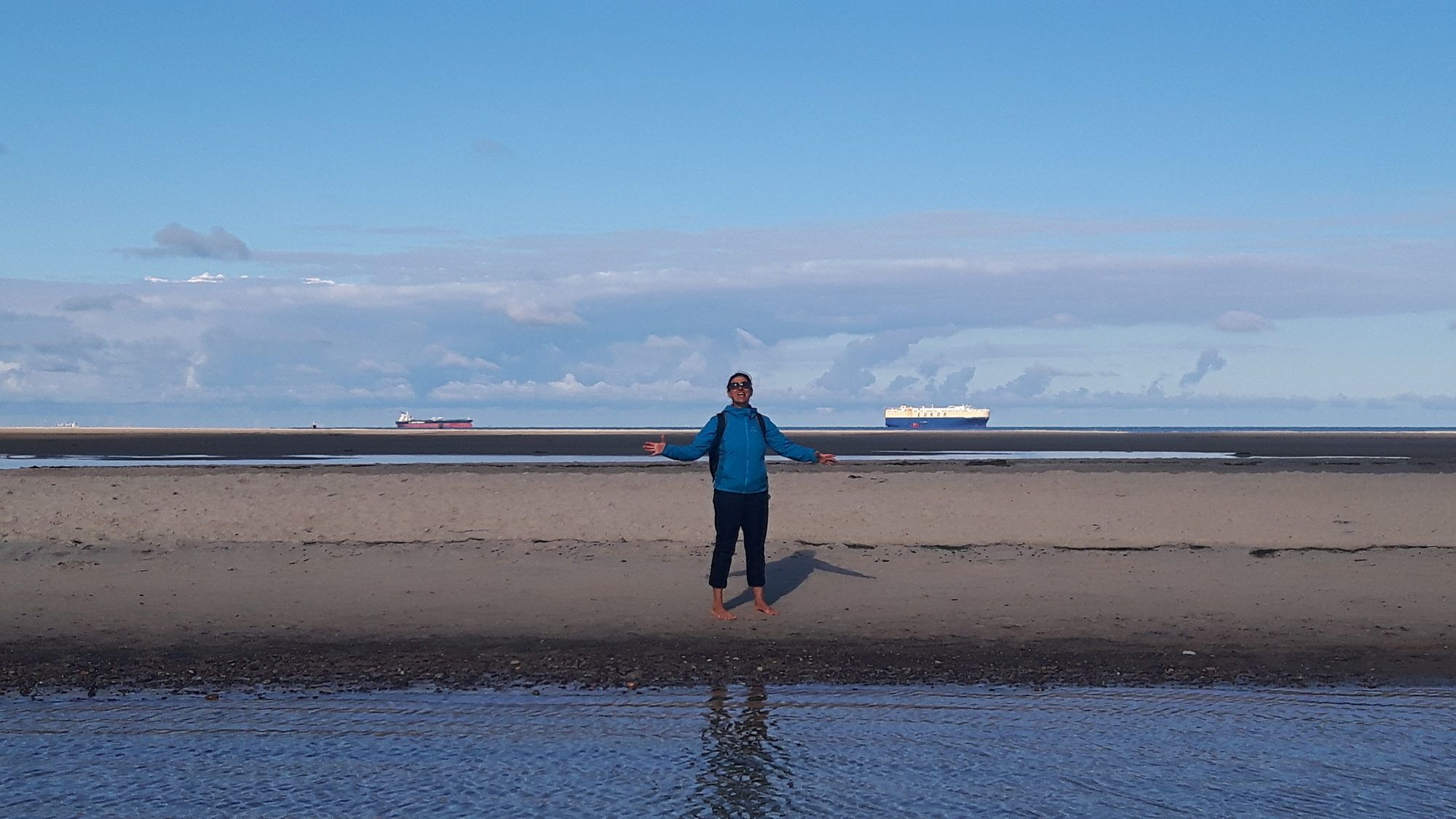 Dani am Sandstrand