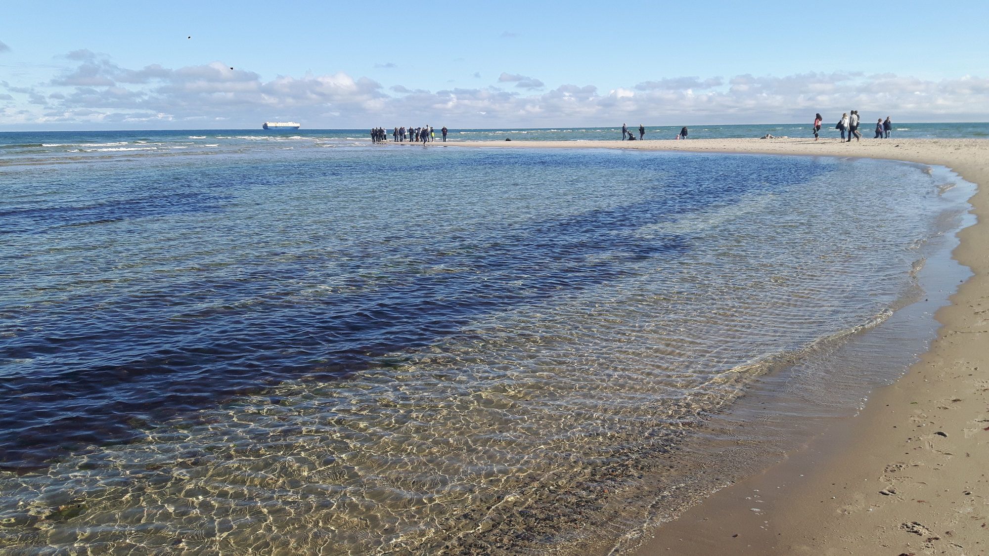 Sandstrand von Grenen Dänemark