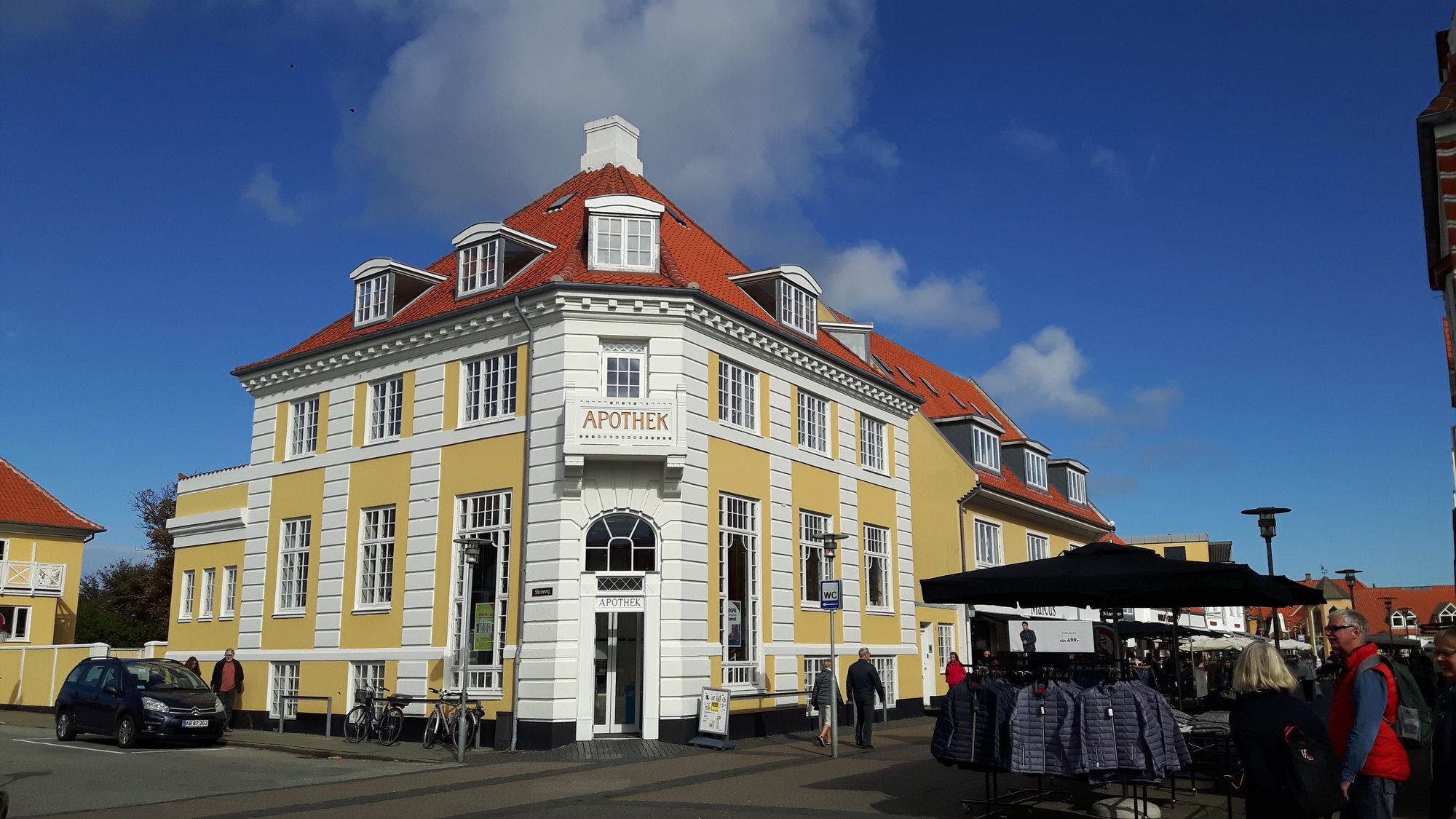 Prachtvolles Eckhaus in Skagen
