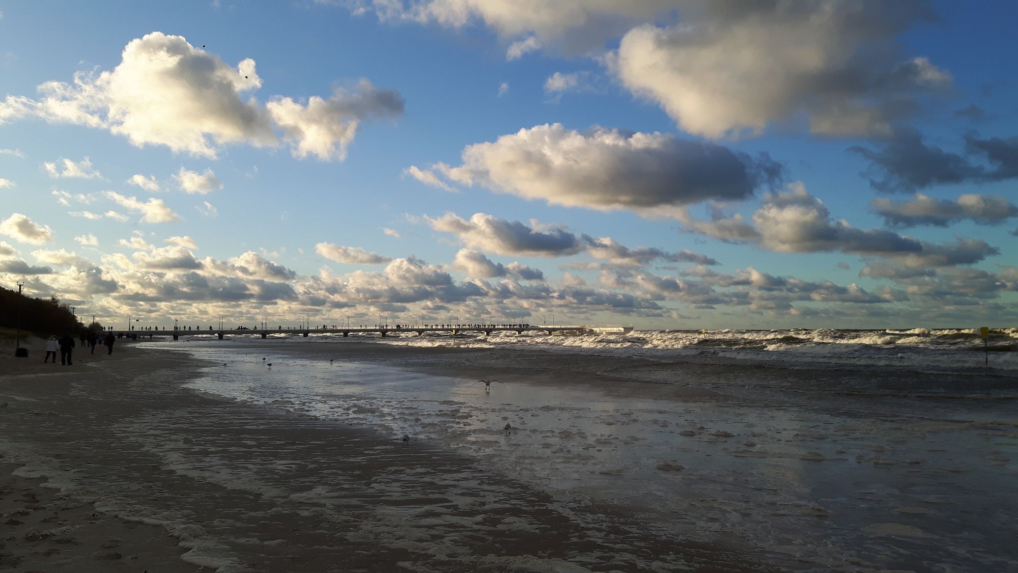 Kolberg am Strand