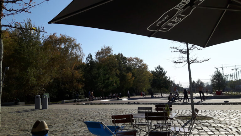 PLZ Kiosk Café Park am Gleisdreieck