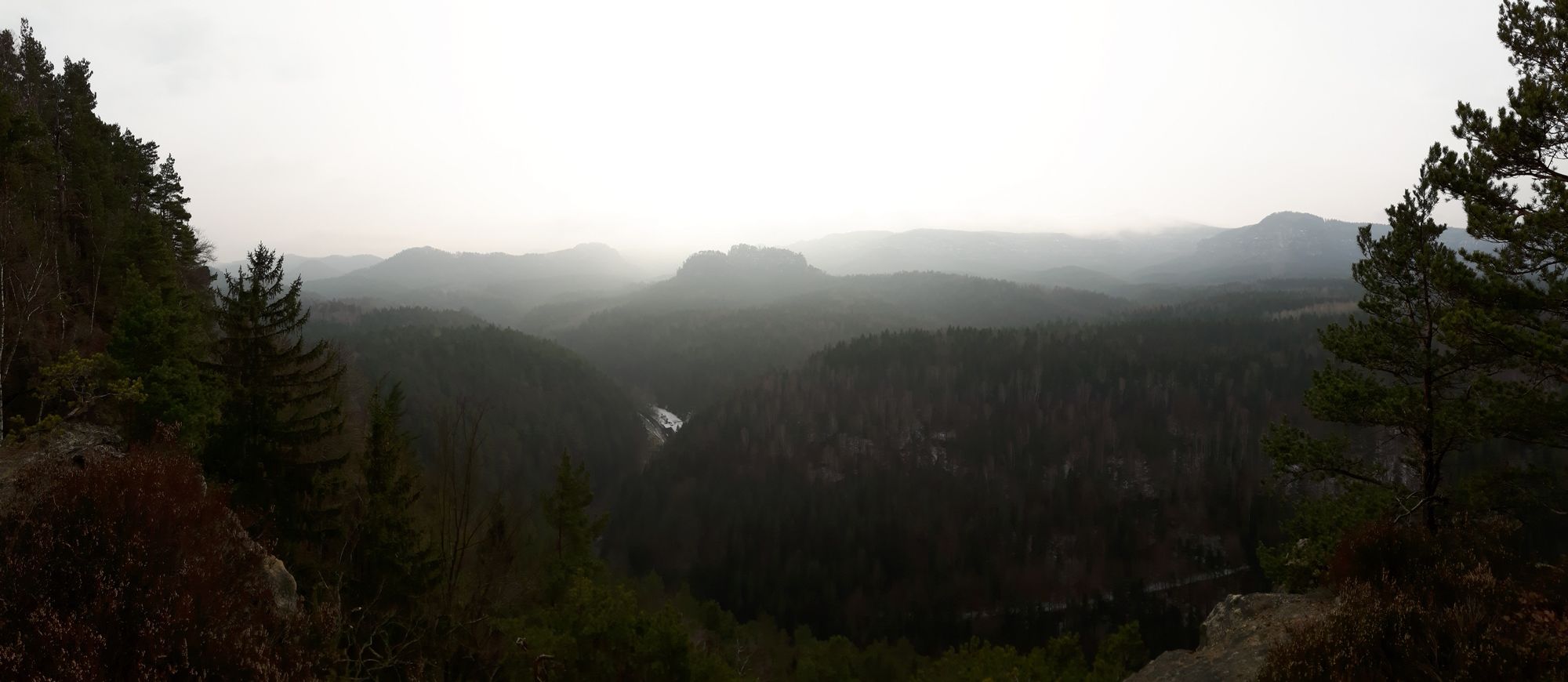 2018 02 Elbsandsteintour Übersicht