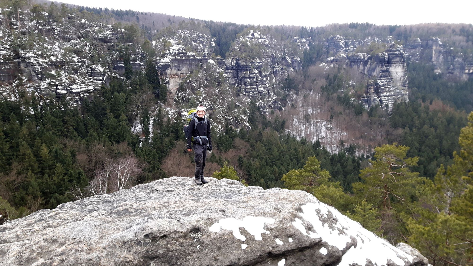 stolz auf dem Bärenfang