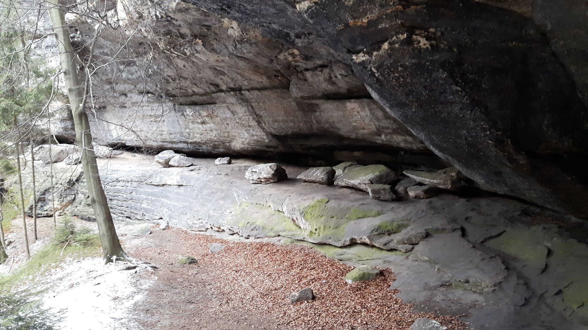 Blick in die Marienhöhle