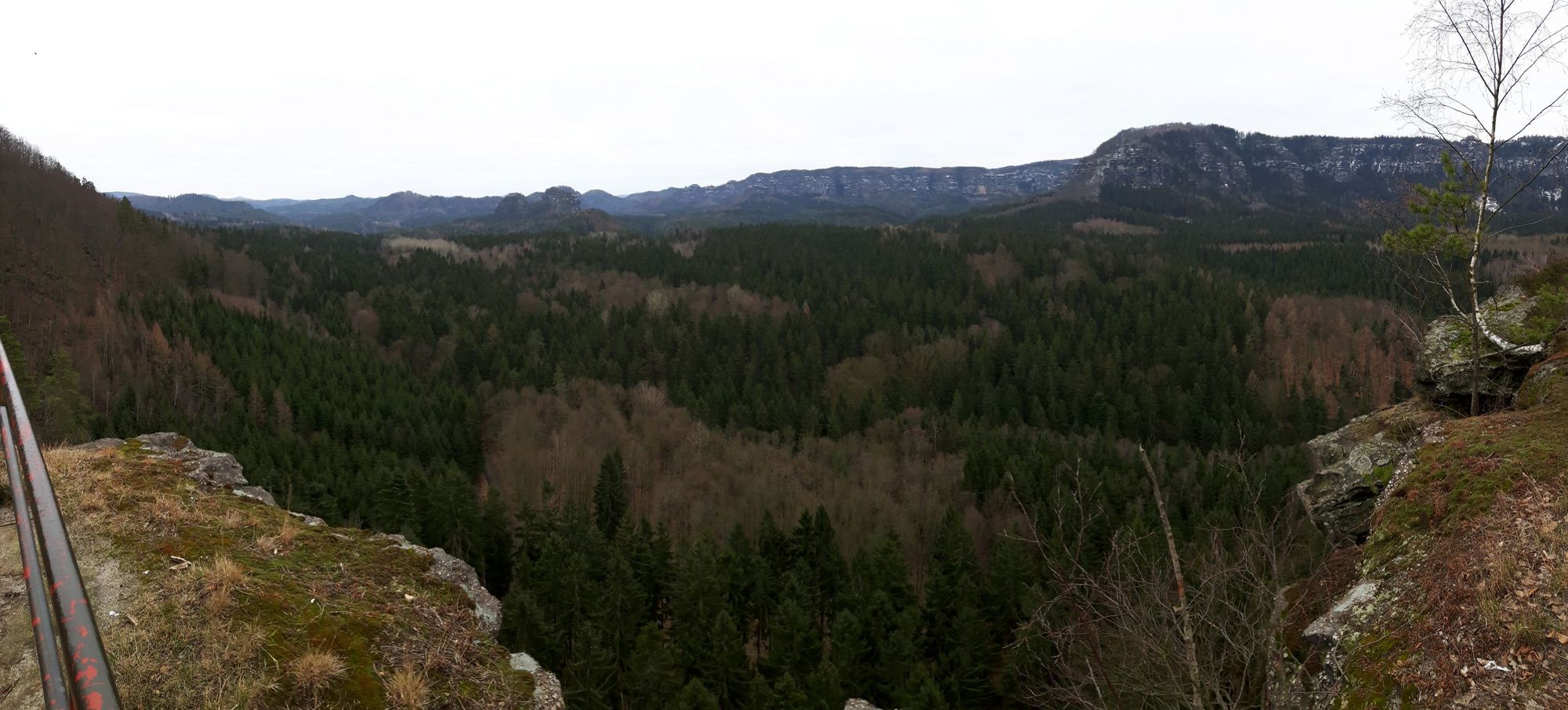 Panorama - Blick aus dem Kuhstall