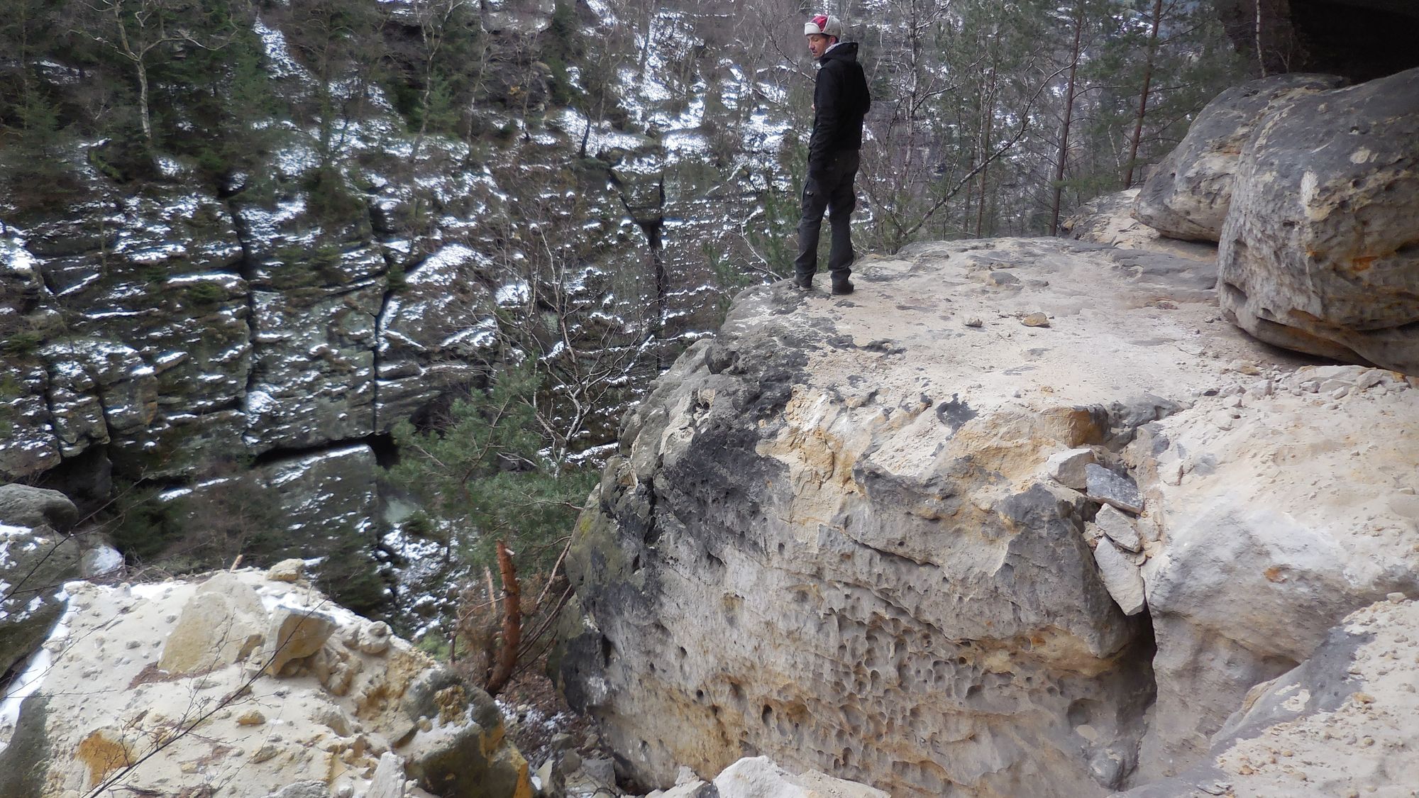 Marienhöhle zu Ende