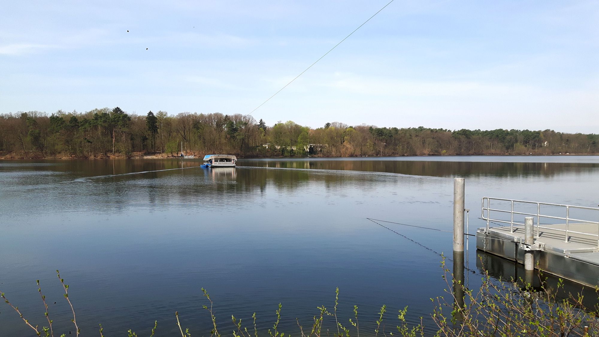 Die Fähre über den Strausberger See