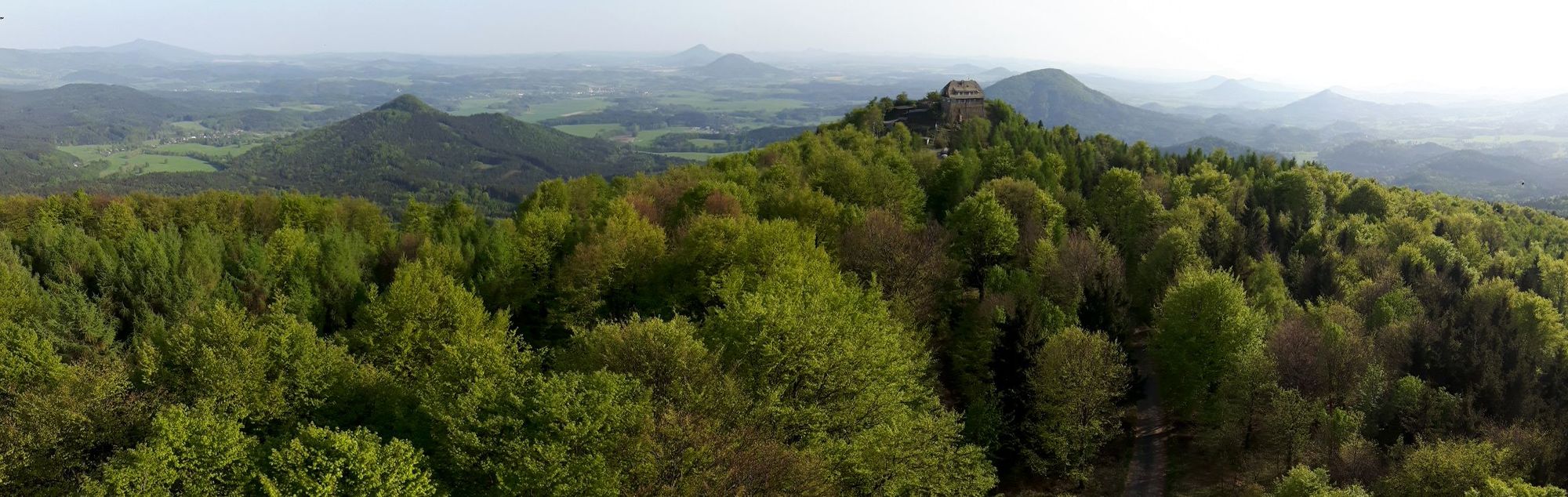 4 Tage Wanderung in Tschechien: Tag 2 von Jítrava zur Hochwaldbaude