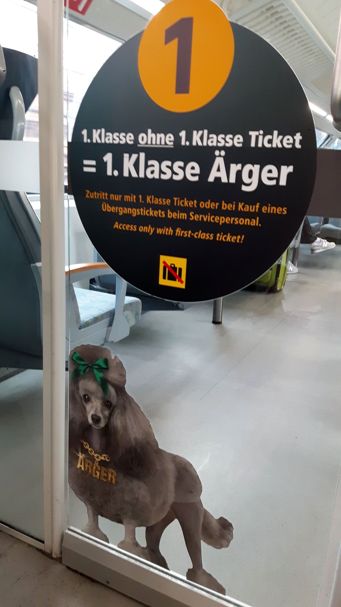 1. Klasse Ärger ODEG oh Gott og Gott