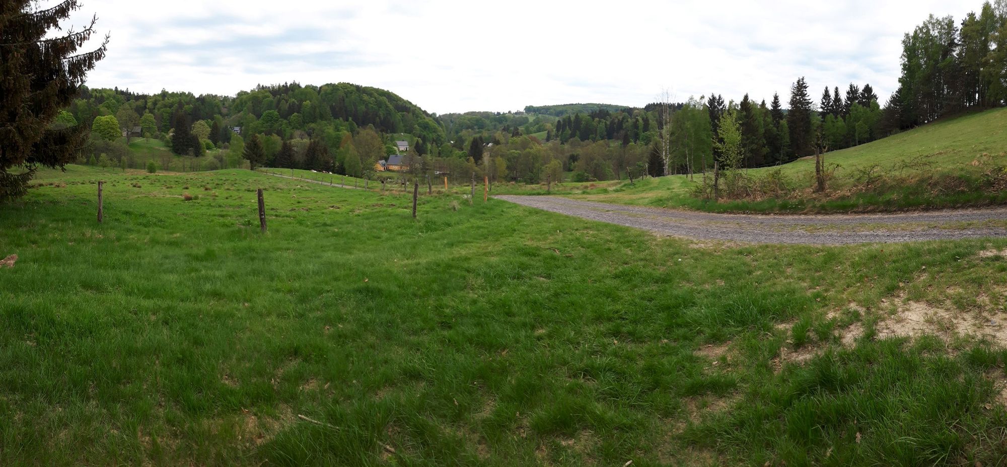 Panoramablick zurück
