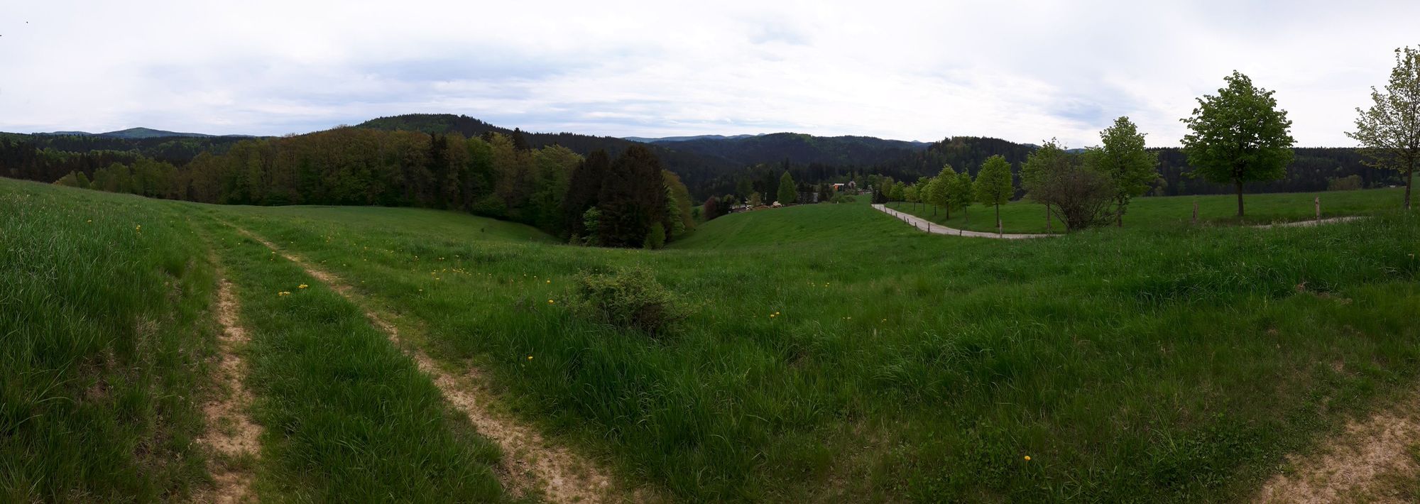 2018 05 Vier Tage Wanderung in Tschechien von Krasna Lipa nach Hinterhermsdorf