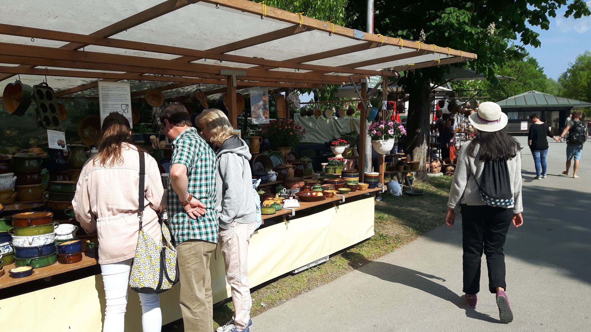 Hafen Dießen Ammersee Töpfermarkt