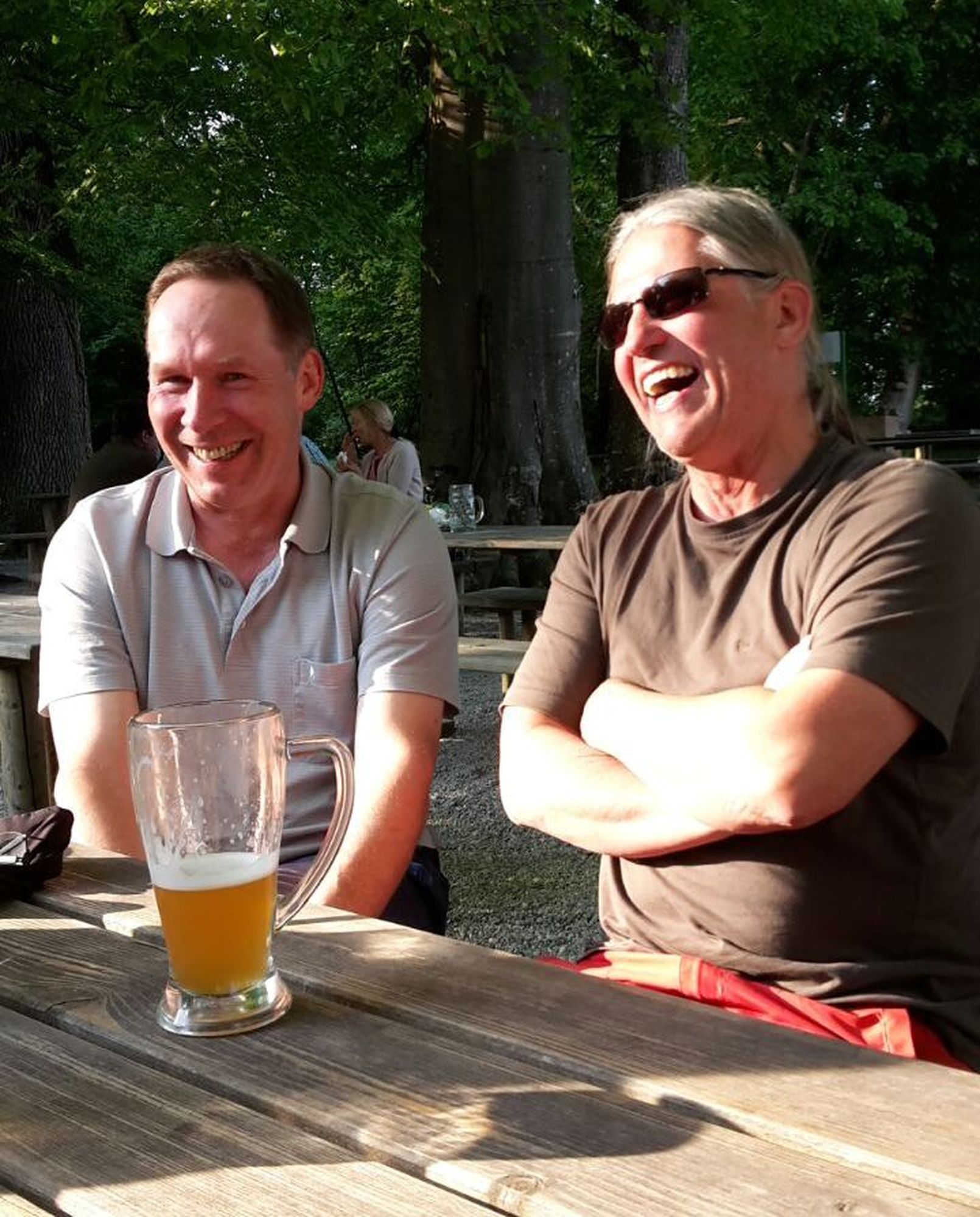 Utting Biergarten Alte Villa Konrad Edgar