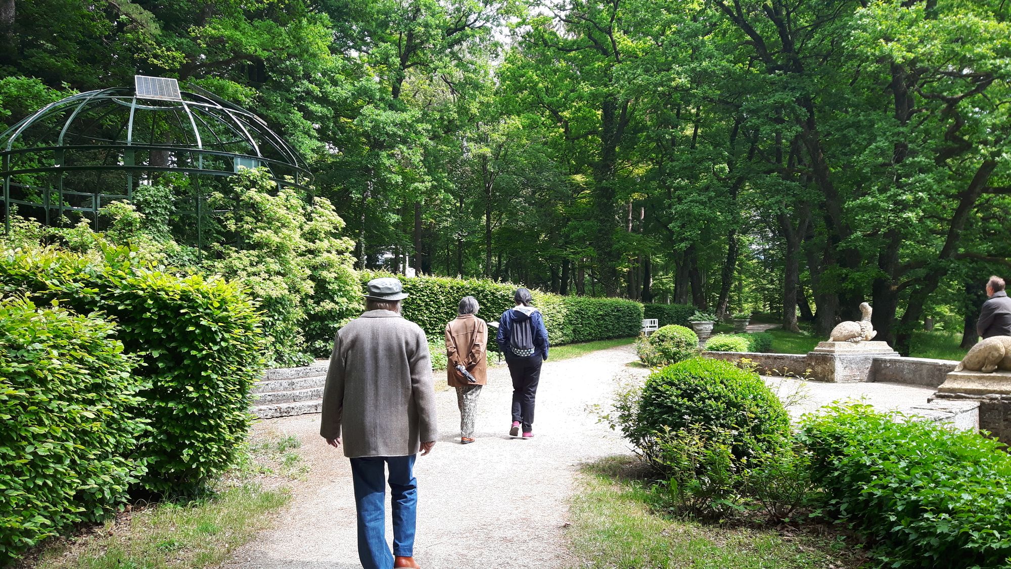 Murnau Spaziergang im Park