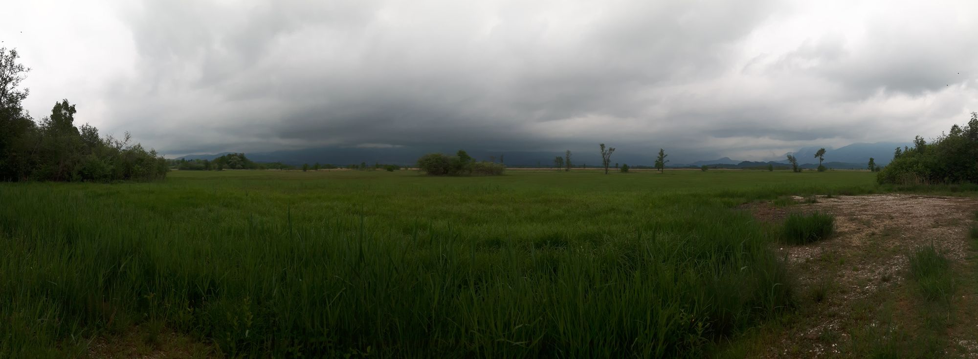 Murnauer Moos krasse wolken