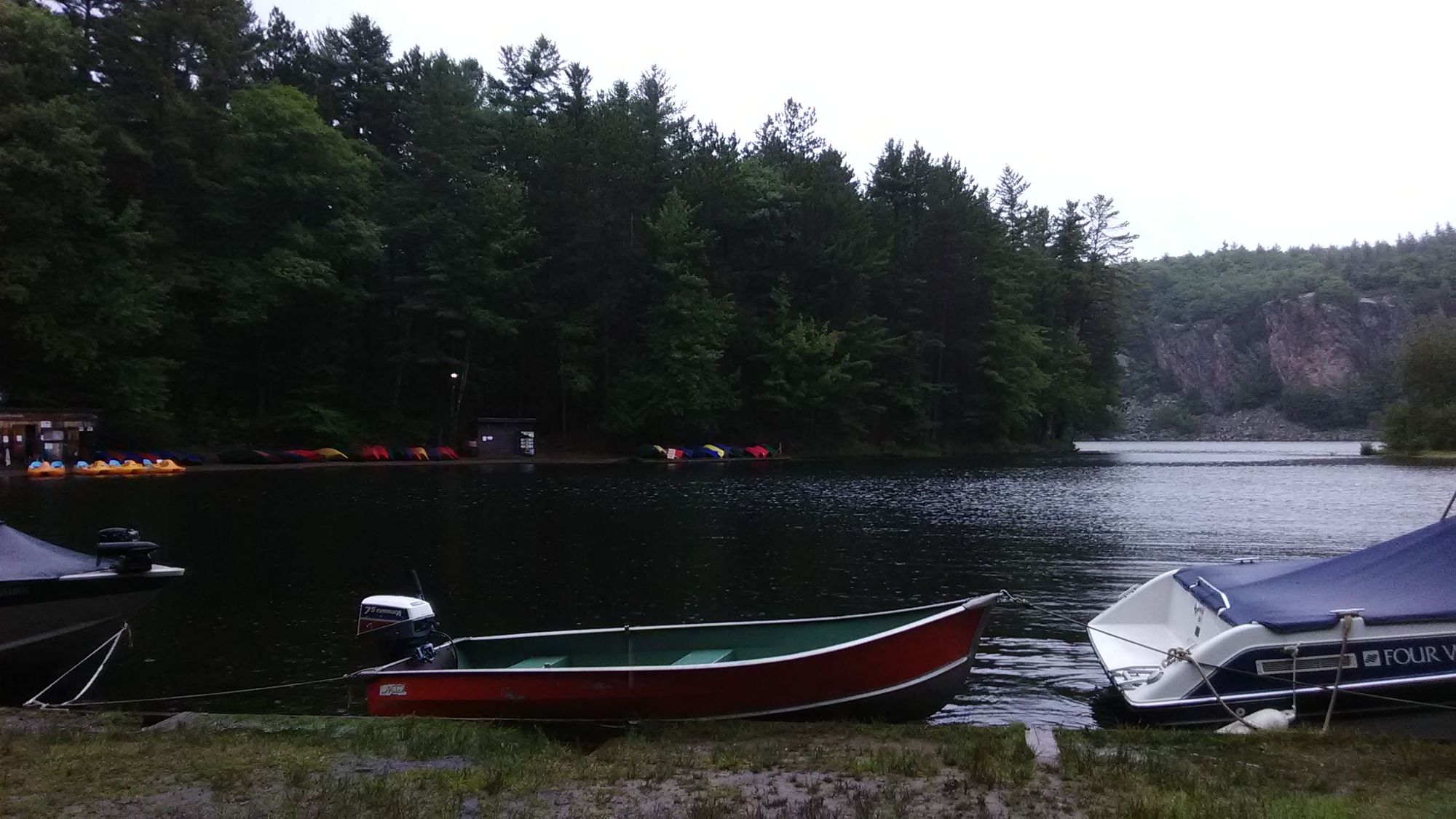 der Naturhafen in Bon Echo