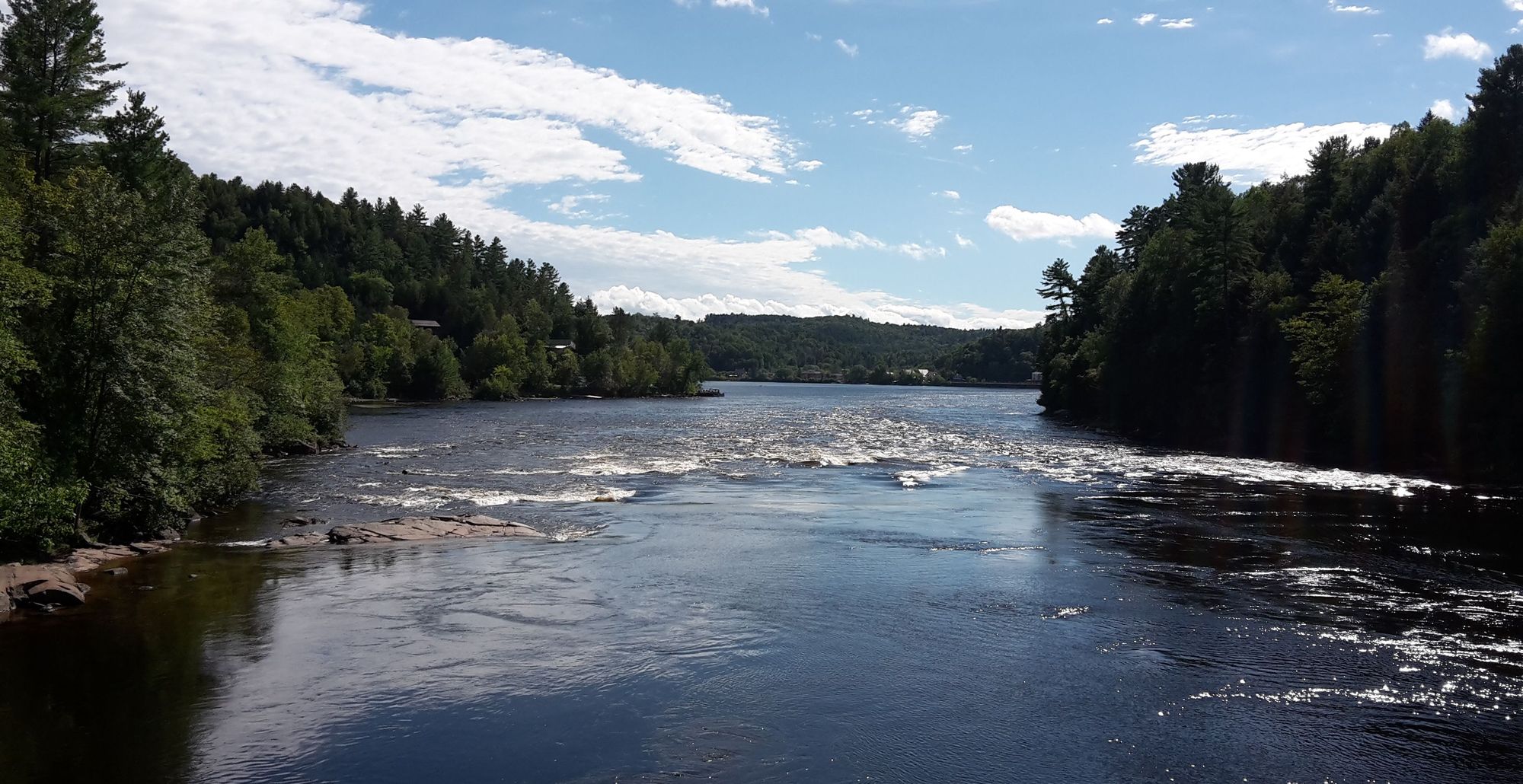 2018 08 Kleiner Ort Wakefield in Quebec