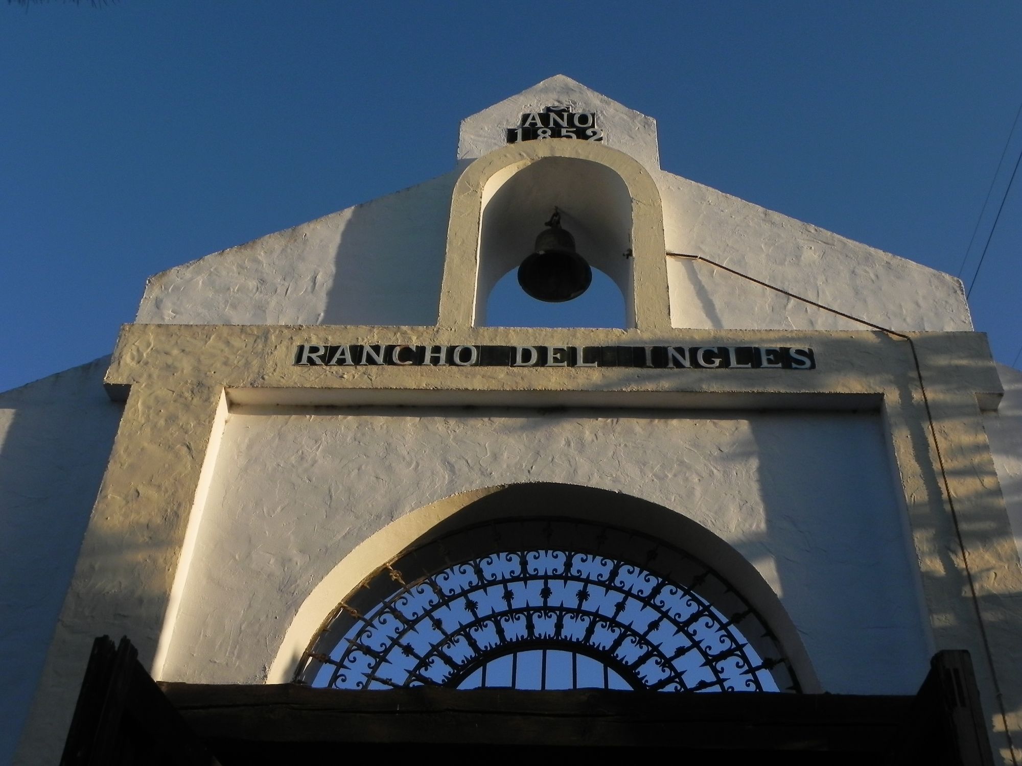 Spanien Rancho de Inglese Portal Zufahrt