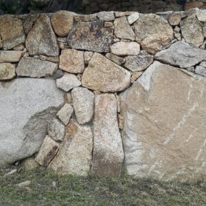 Trockensteinmauer The Old Farm Asfodeli Sardinien