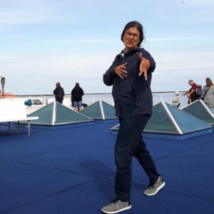 Dani auf der Fähre Rostock - Gedser
