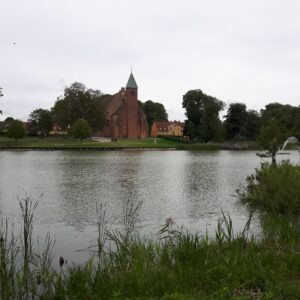 Alte Backstein Kirche Maribo