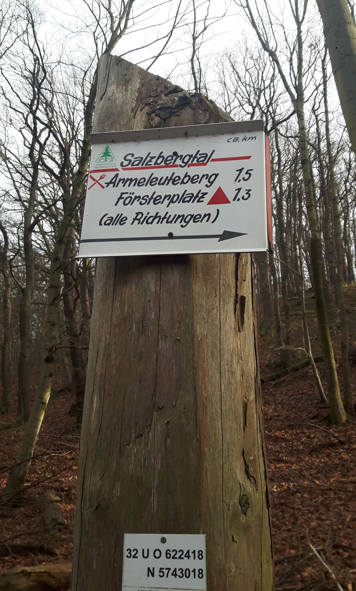 Rundweg zum Kaiserturm auf Armeleuteberg