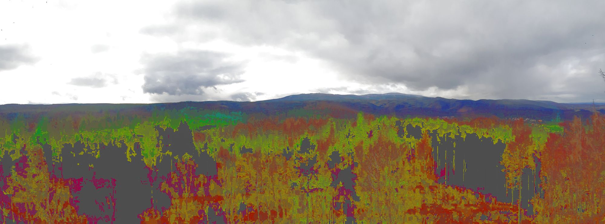Blick auf Broken Armeleuteberg