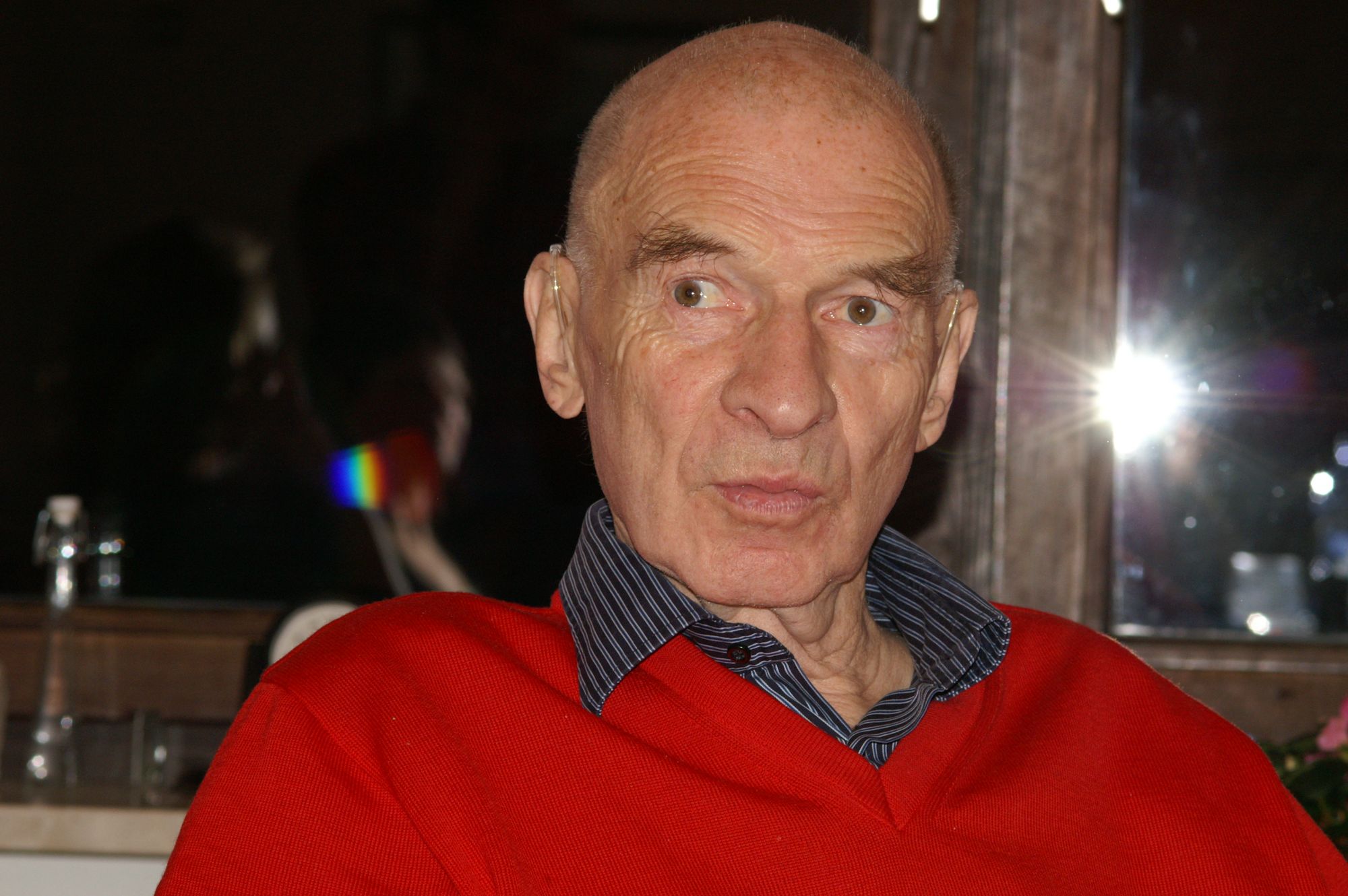 Porträt Paul Hermann Huppertz zu Hause letzte Tage