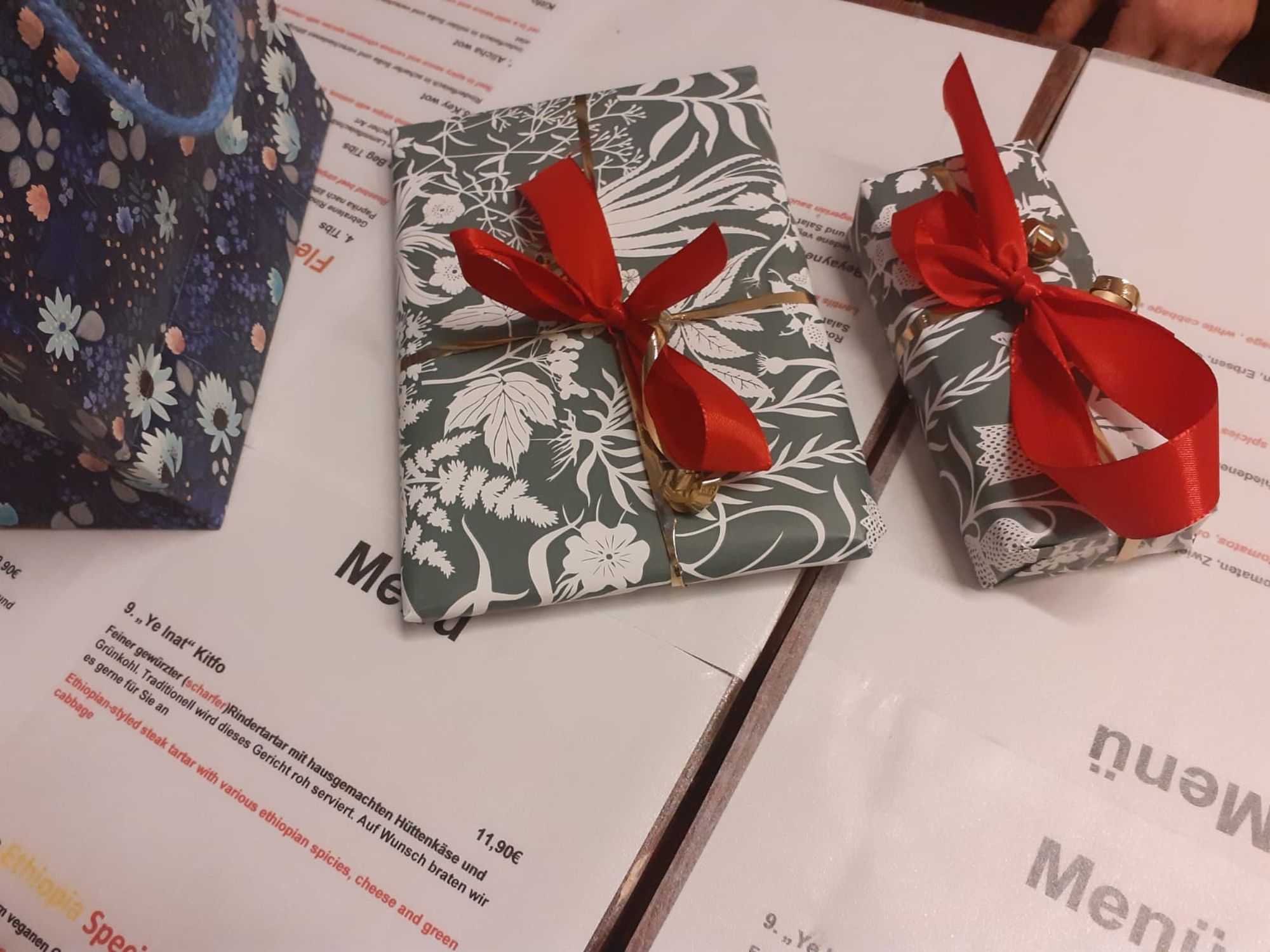 Geschenke von Romy und Andre