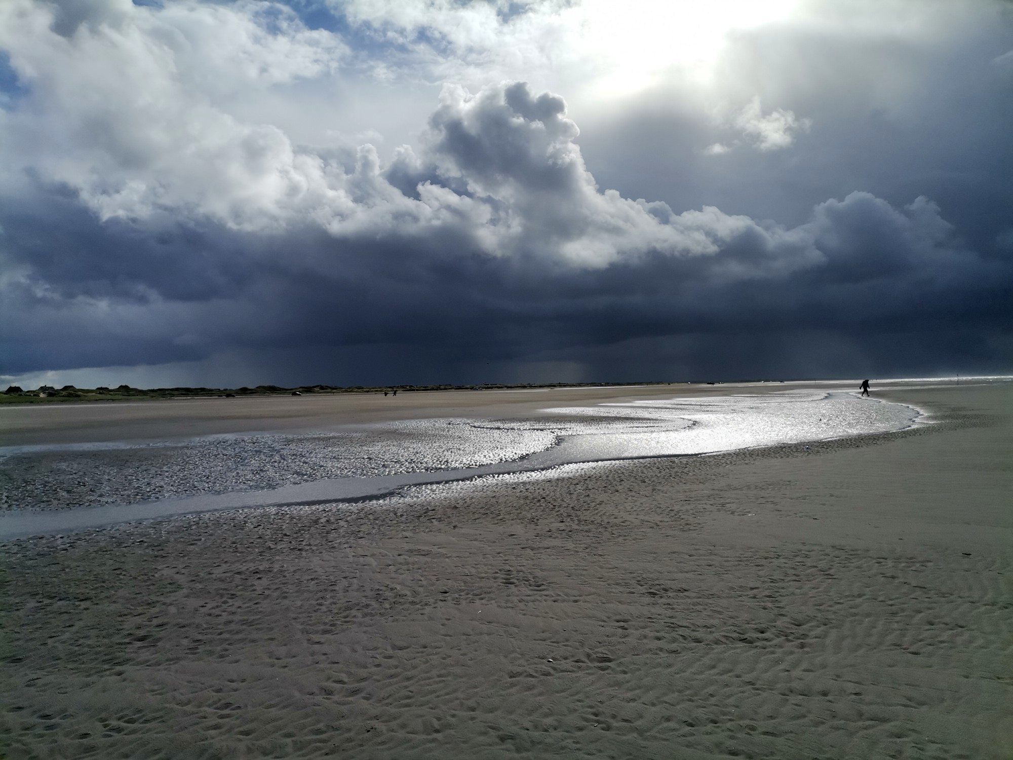 Fanö Strand Sand Wolken