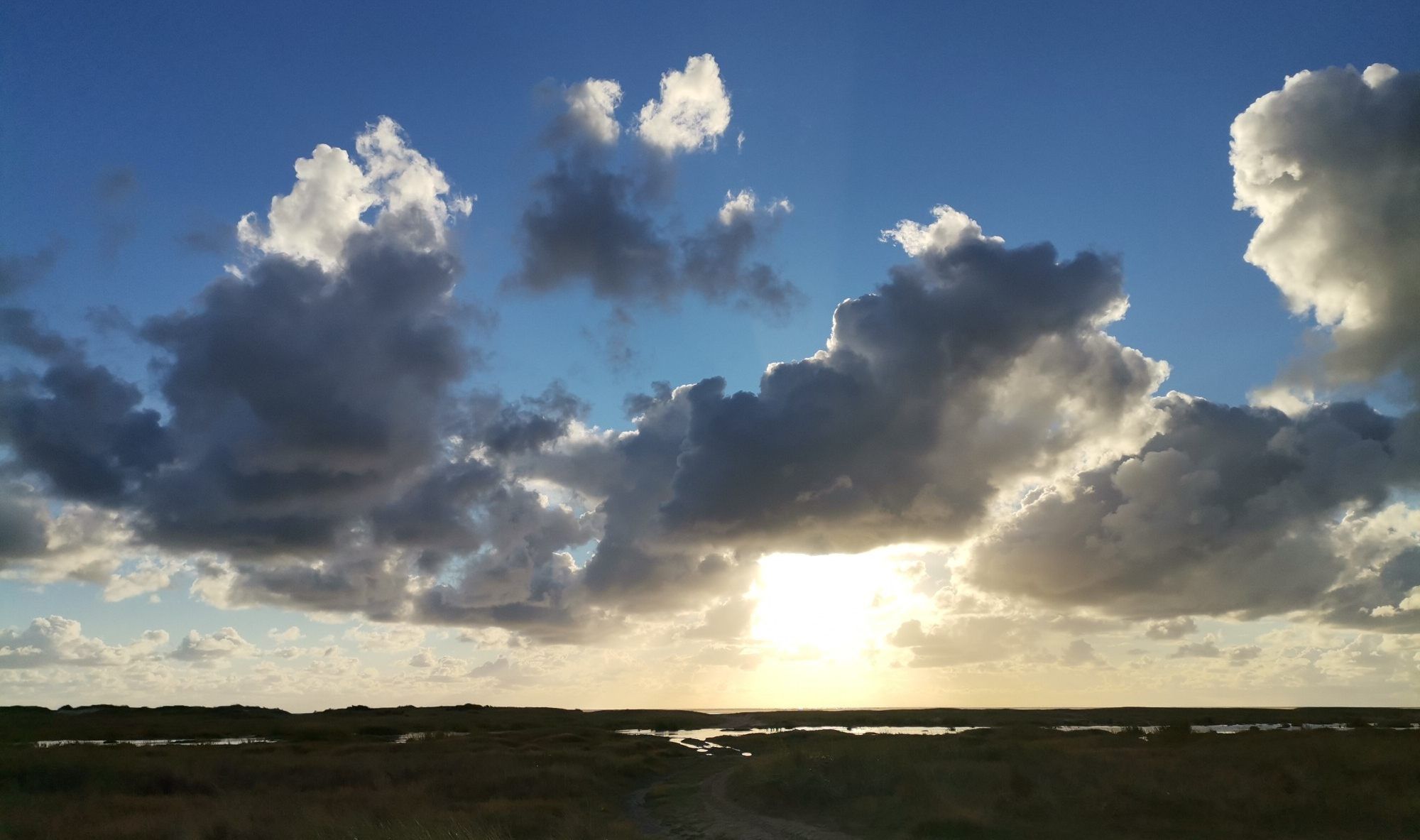 Fanö Strand Sand Wolken
