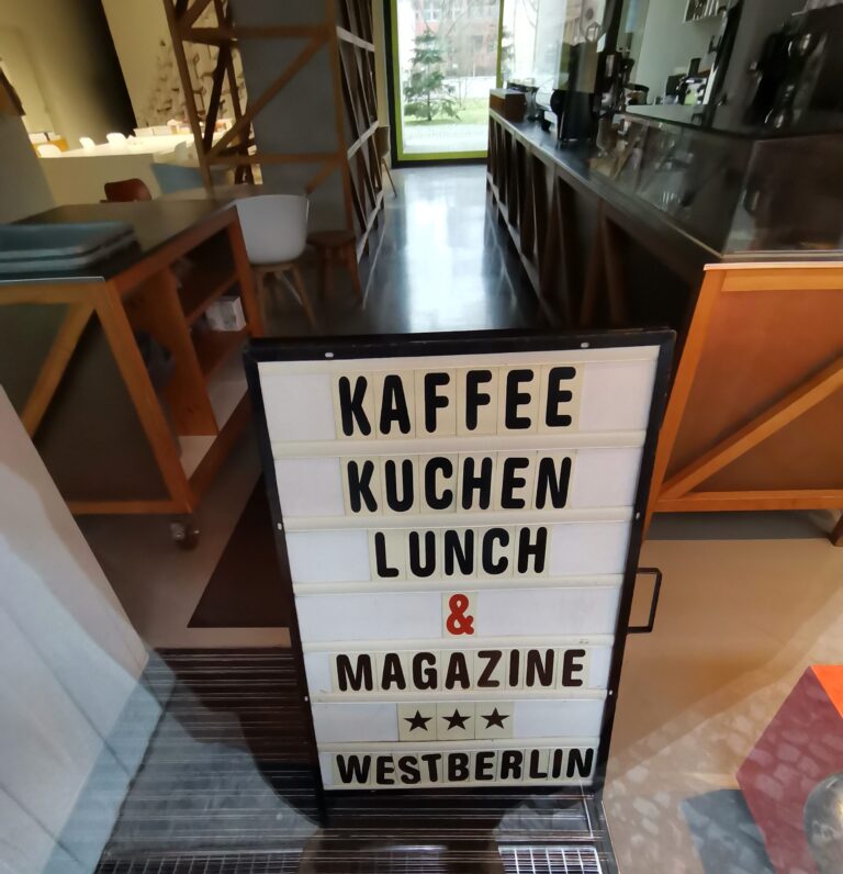 Plan: 2021 Westberlin Kaffee Kuchen Lunch