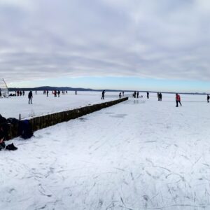 Eis Müggelsee Panorama