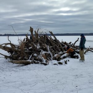 Eis Müggelsee Holzinsel?