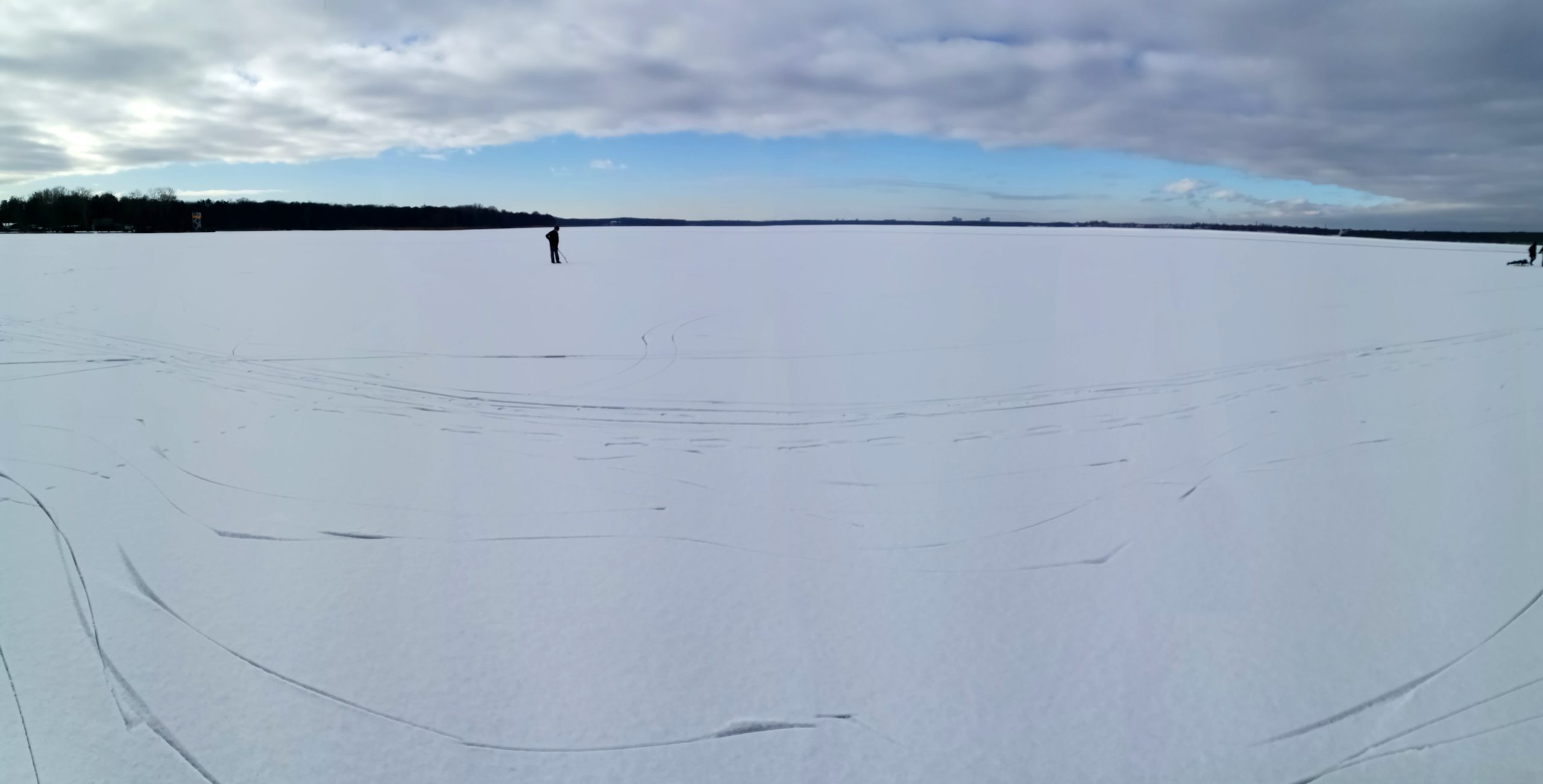 Eis Müggelsee Panorama