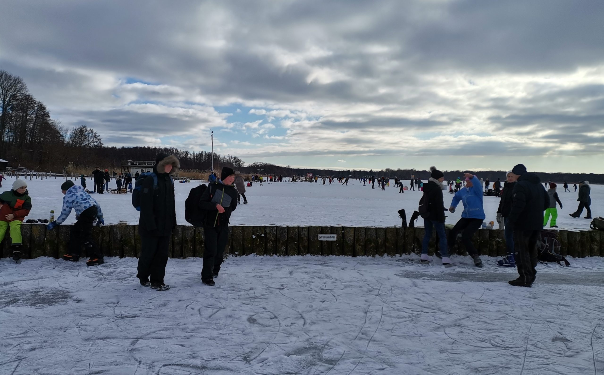 Eis Müggelsee los gehts