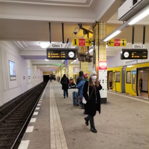 U-Bahn Corona Zeiten