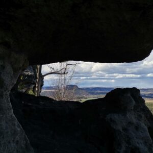 Felsenblick am Papststein