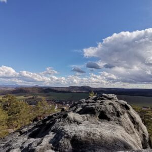 Panoramablick vom Papststein Richtung Winterstein