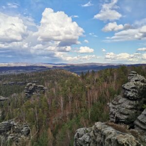 Panoramablick vom Papststein Richtung Winterstein