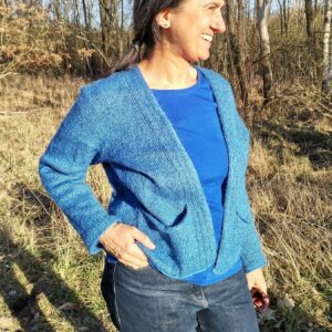 Elisenau Dani Wollpullover neu blau
